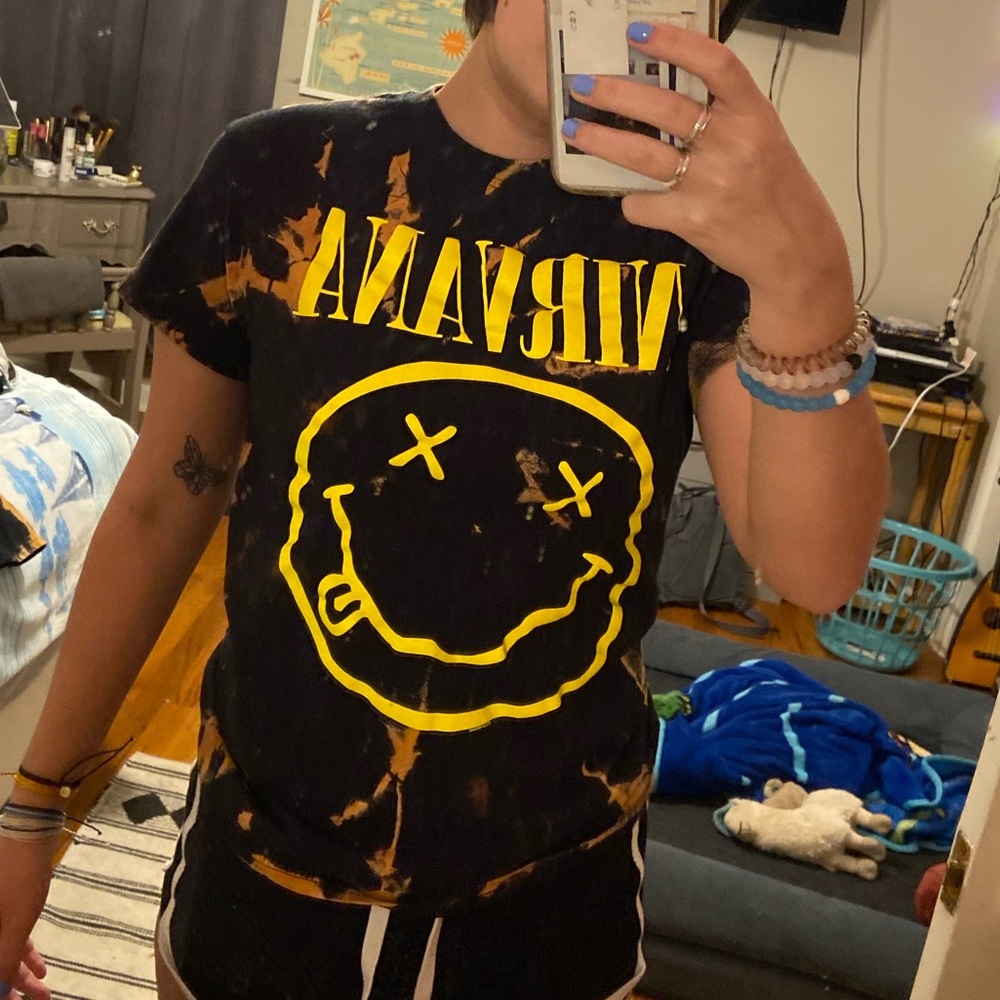 Bleached Nirvana Tshirt